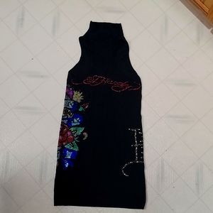 Authentic Ed Hardy limited edition racer back top